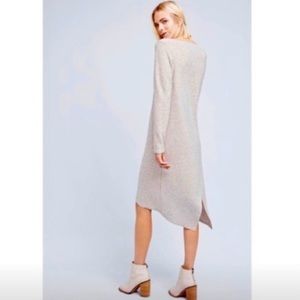 Anthropologie Moth Sweater Dress Scoop Neck Grey  S closet is BOGO